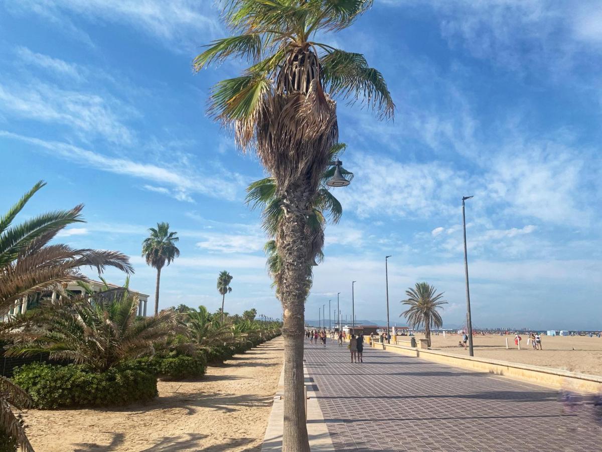 Espectacular Apartamento A 100Mt De La Playa Las Arenas Valencia Exterior foto